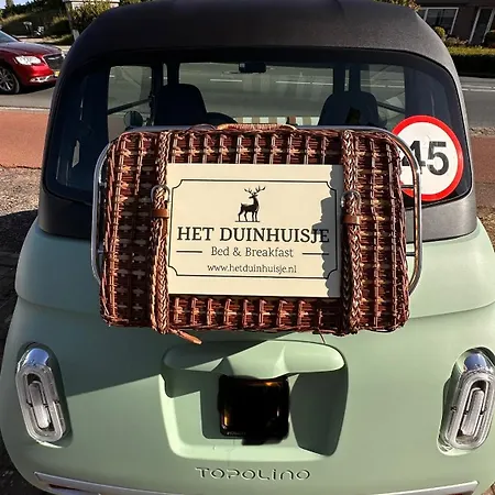 Bed & Breakfast Het Duinhuisje Met Jacuzzi, Gratis Parkeren, 2 Fietsen Te Leen, Airco 4*