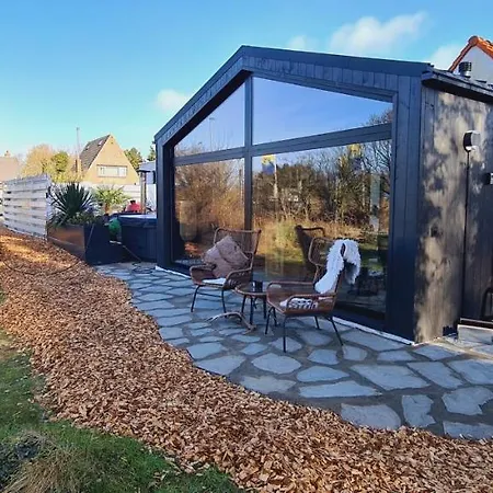 Het Duinhuisje Met Jacuzzi, Gratis Parkeren, 2 Fietsen Te Leen, Airco 4* ザントフォールト