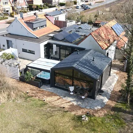 Het Duinhuisje Met Jacuzzi, Gratis Parkeren, 2 Fietsen Te Leen, Airco 4* ザントフォールト